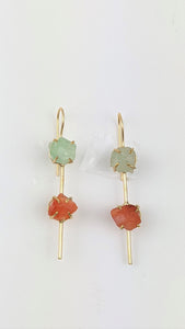 Clementine Long Crystal Earring