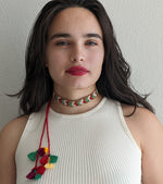 Load image into Gallery viewer, Multicolored Beaded Choker
